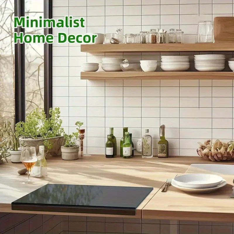 CLEARSLICE™ – Stylish Acrylic Cutting Board with Drip Lip
