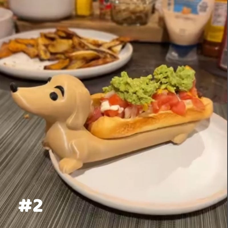 Cute Dachshund Dog Decorative Serving Tray