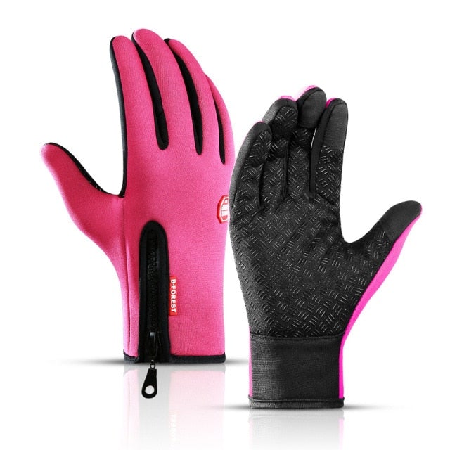 Waterproof Thermal Gloves with Touchscreen Compatibility