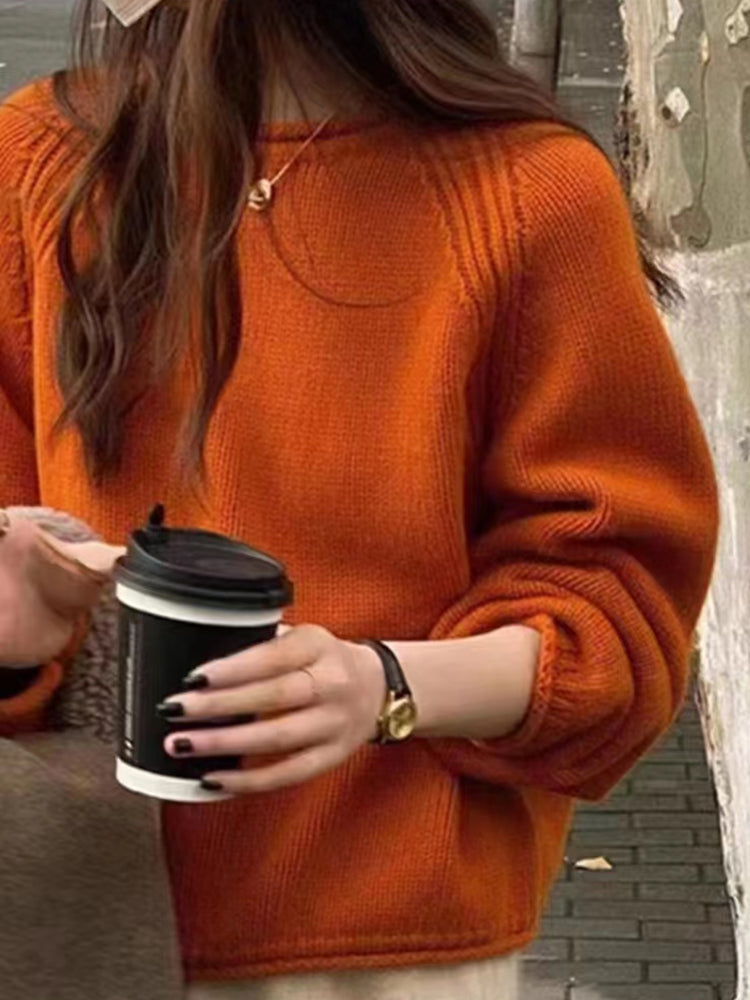 Adrianne CozyFit Loose Long Sleeve Sweater