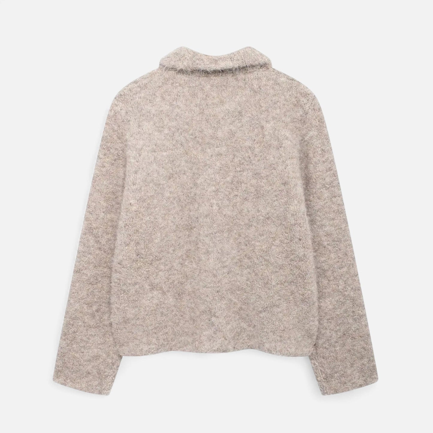 Cozy Floral Knit Cardigan for Chic Autumn Style