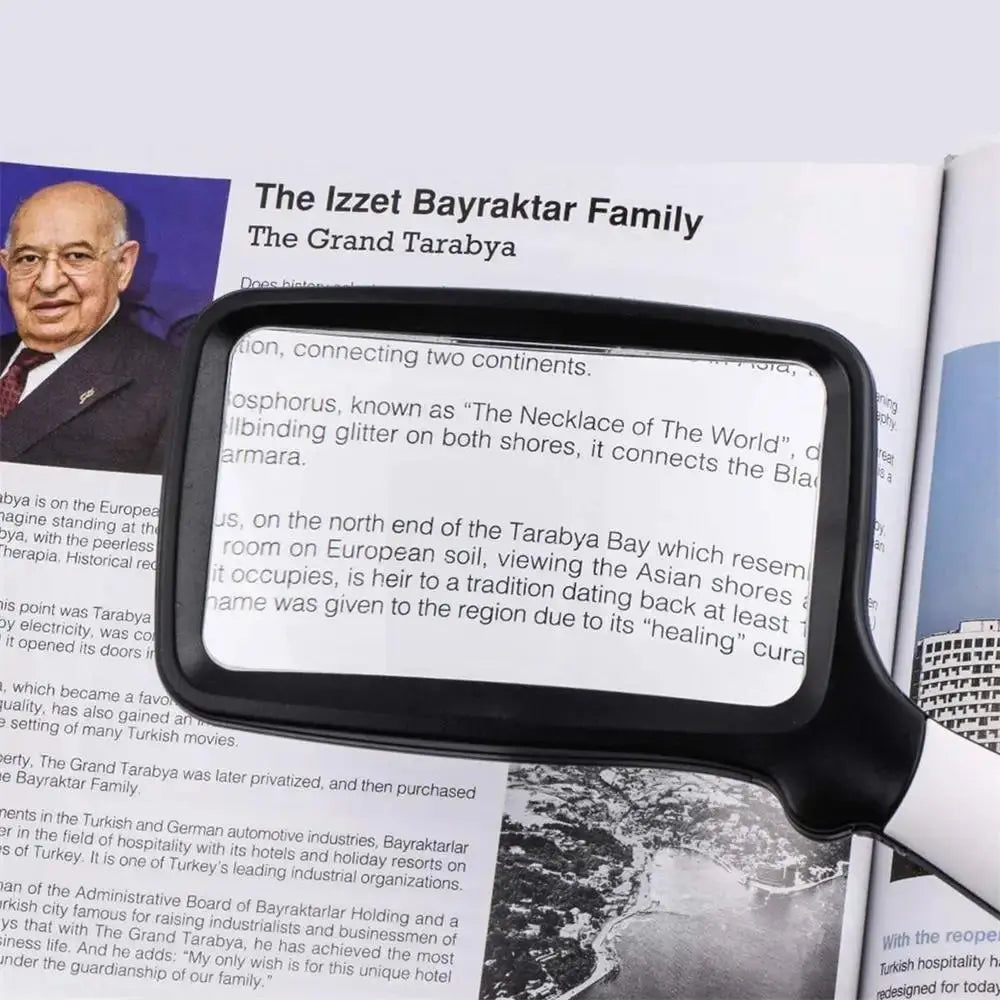 ClarityLite™ - LED Handheld Magnifier for Easy Reading