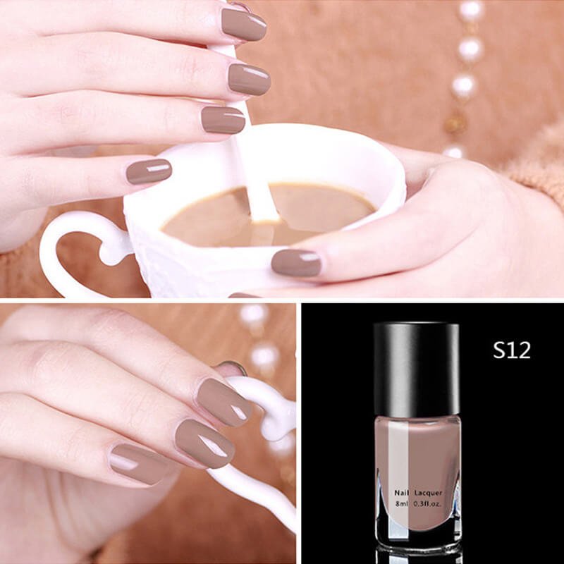 Salon-Perfect Glossy Nails Kit for Quick Manicures