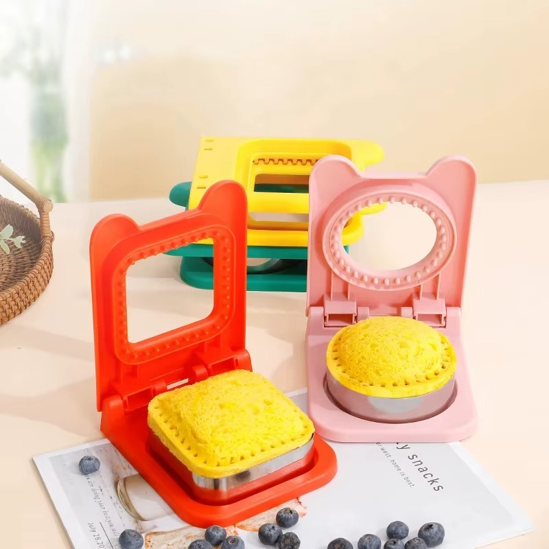 LunchMate™ - Crustless Sandwich Cutter & Press for Kids Snacks