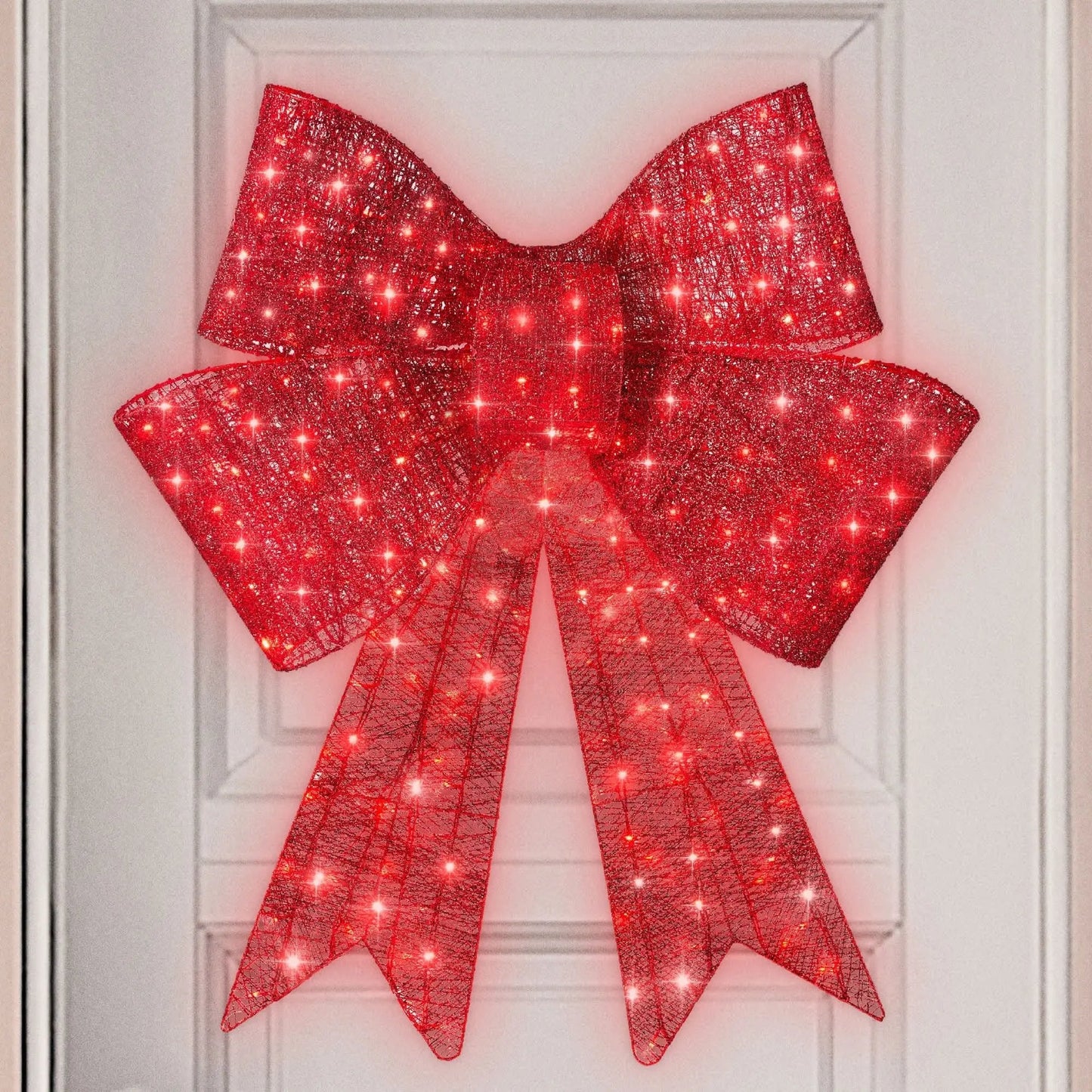 HolidayGlow™ - XXL Illuminated Christmas Bow Decor