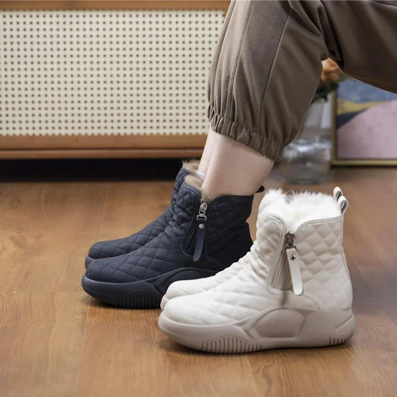 Women's Cozy Warm Winter Boots with Thick Sole