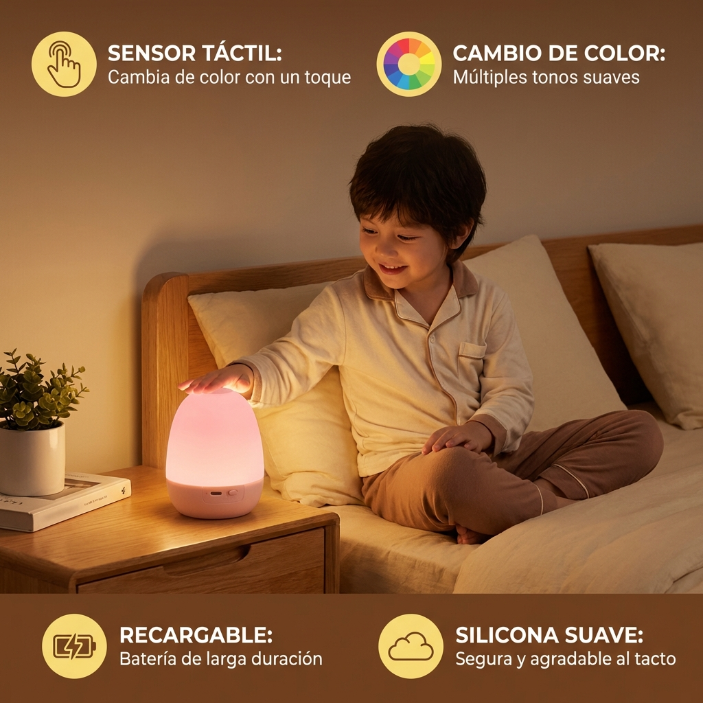 LumiNest - Soft, Glare-Free Light for Deep, Restful Sleep