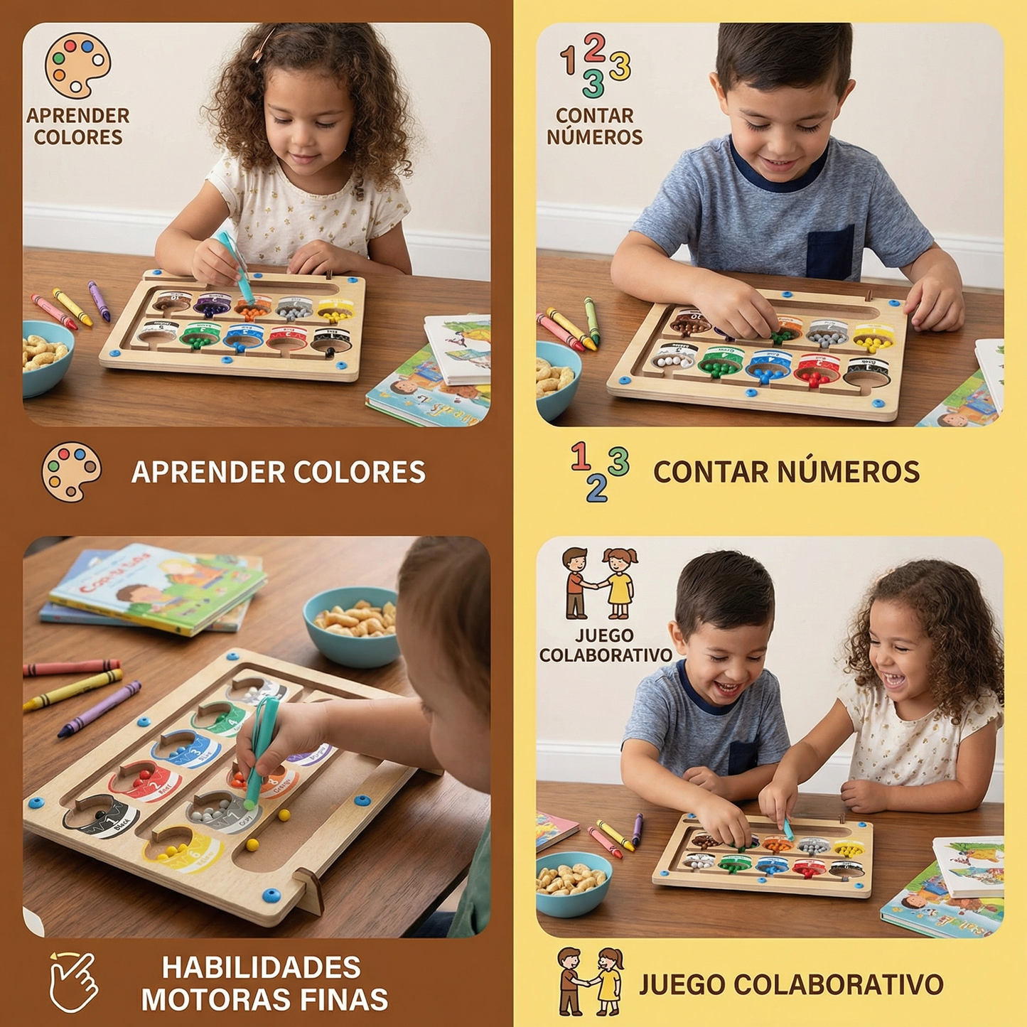 BrightLearn - Boost Counting, Colors & Motor Skills Through Play