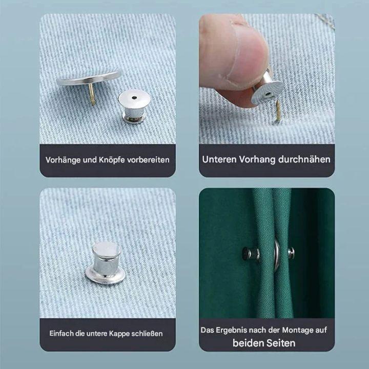 MagniHold™ - Decorative Magnetic Curtain Clips