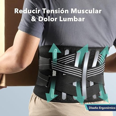 LuminaBack - Custom Heat Therapy Belt for Lasting Lower Back Relief