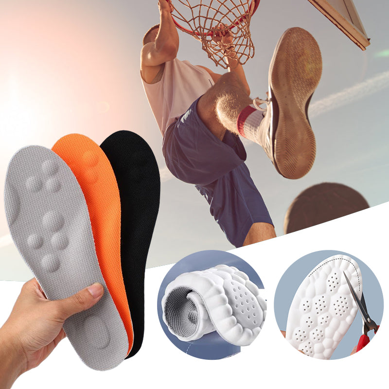 Super Soft 4D Cloud Memory Foam Insoles