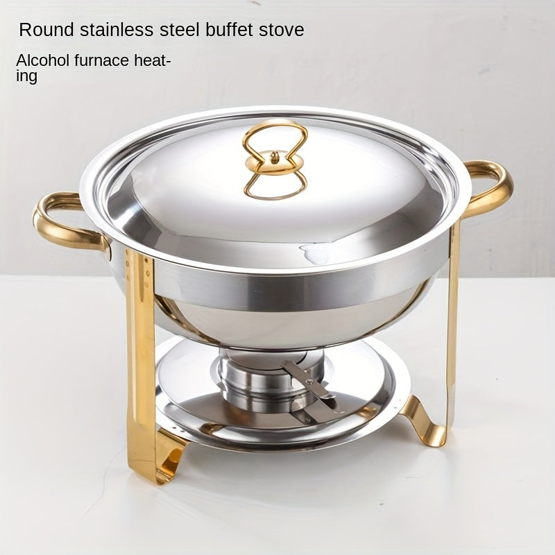 BuffetEase™ - Stainless Steel Chafing Dish Set