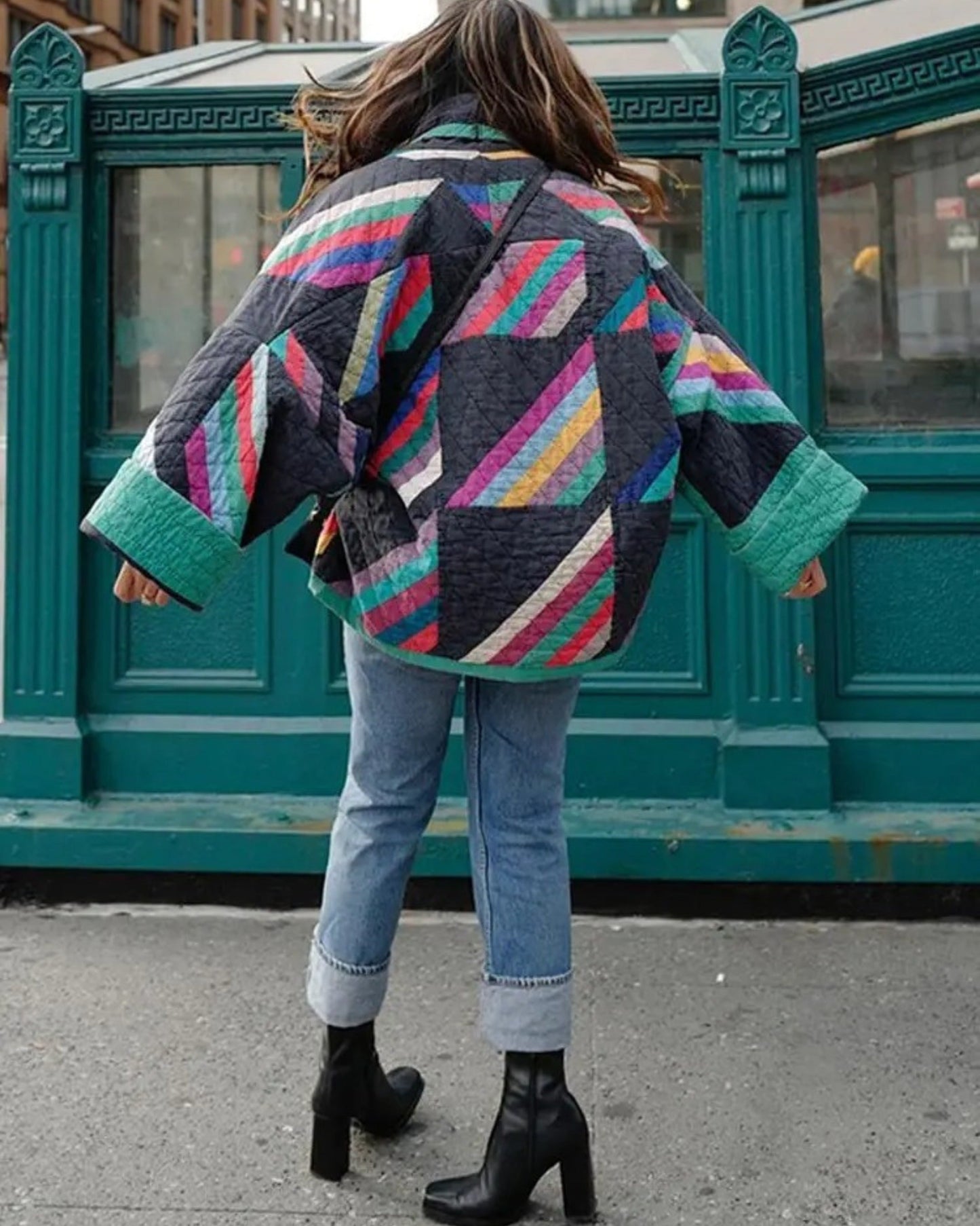 Oversized Vintage Casual Jacket