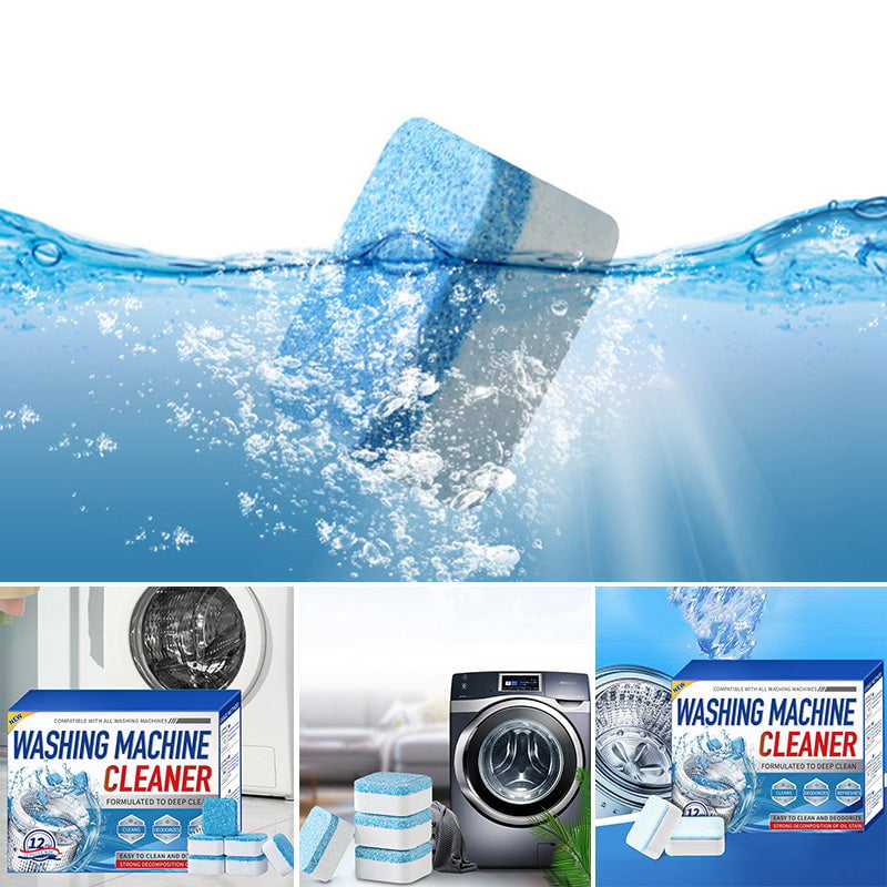 Eco-Friendly Washing Machine Cleaner Tablets