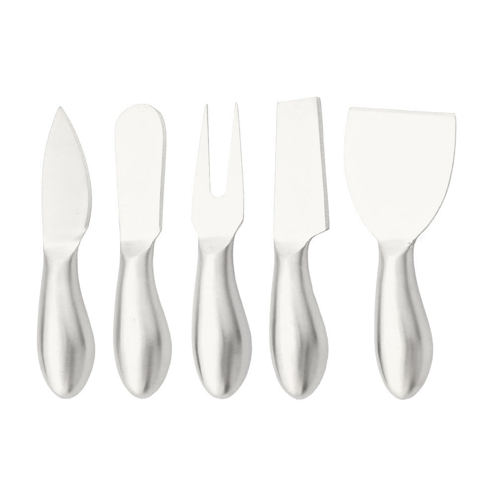 Elegant Stainless Steel Cheese Knife Set for Entertaining
