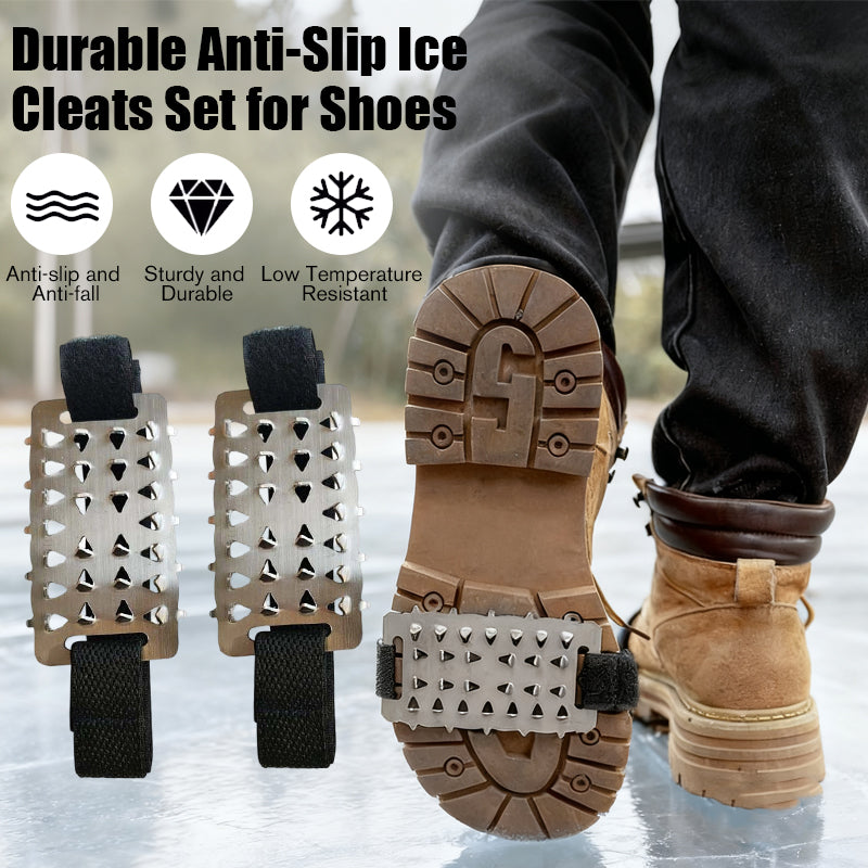 Spikelyn™ - Durable Steel Ice Traction Spikes