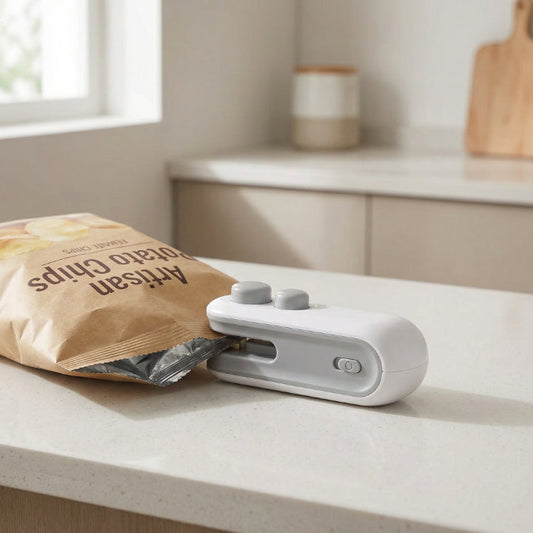 SealEase™ - Portable Bag Sealer for Freshness On-the-Go