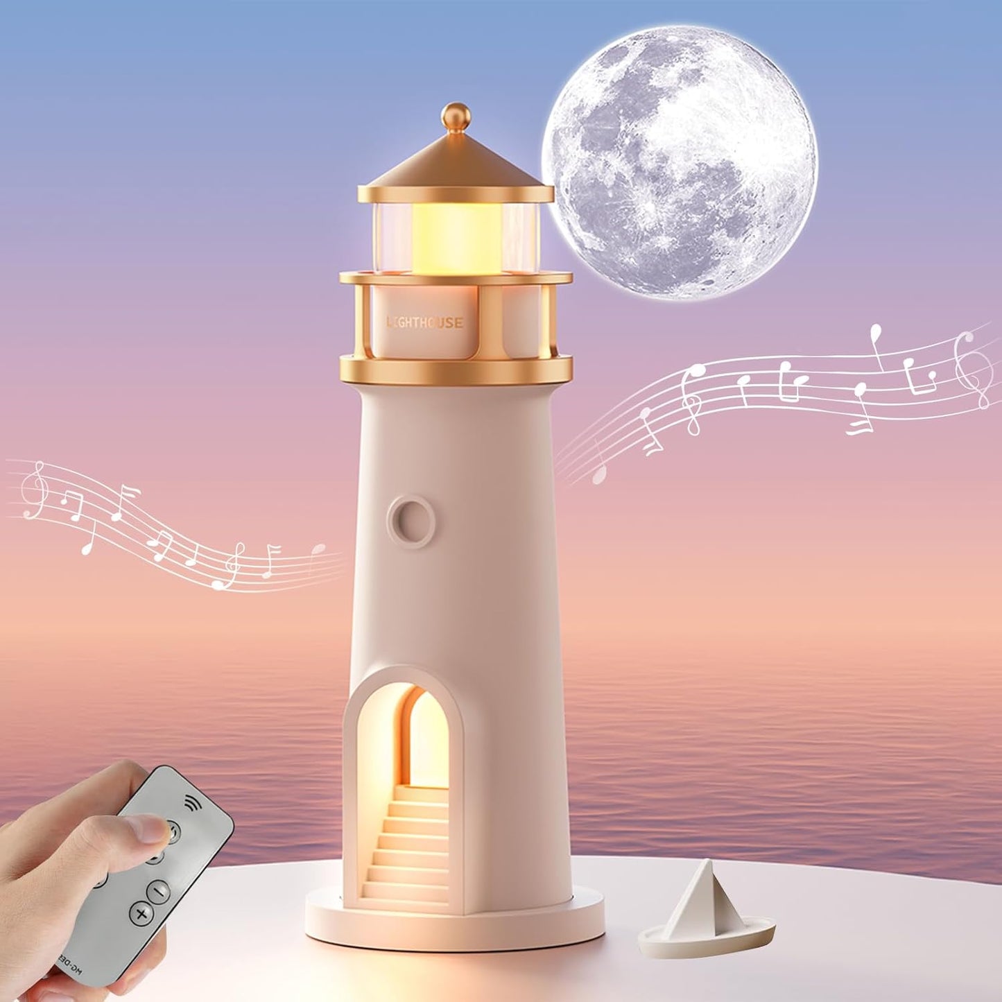 LunaGlow - Instantly Relax & Sleep Better with Calming Moonlight