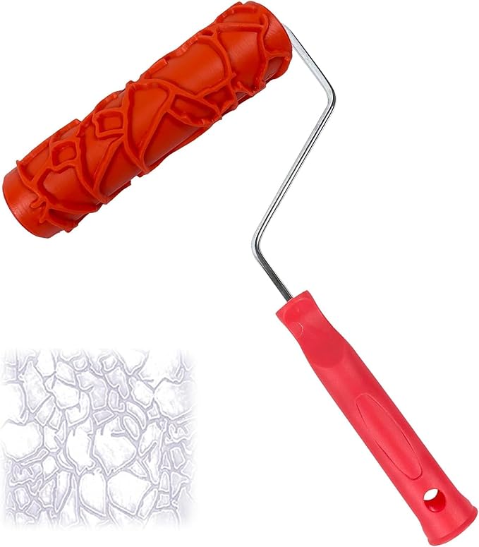 Rollique™ - Textured Wall Paint Roller for Decorative Finishes
