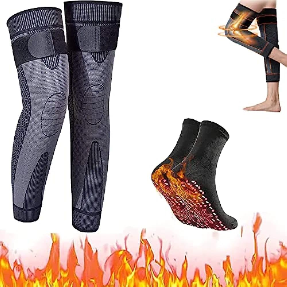 MagnaTherm™ Self-Heating Magnetic Knee Pads for Warmth & Relief