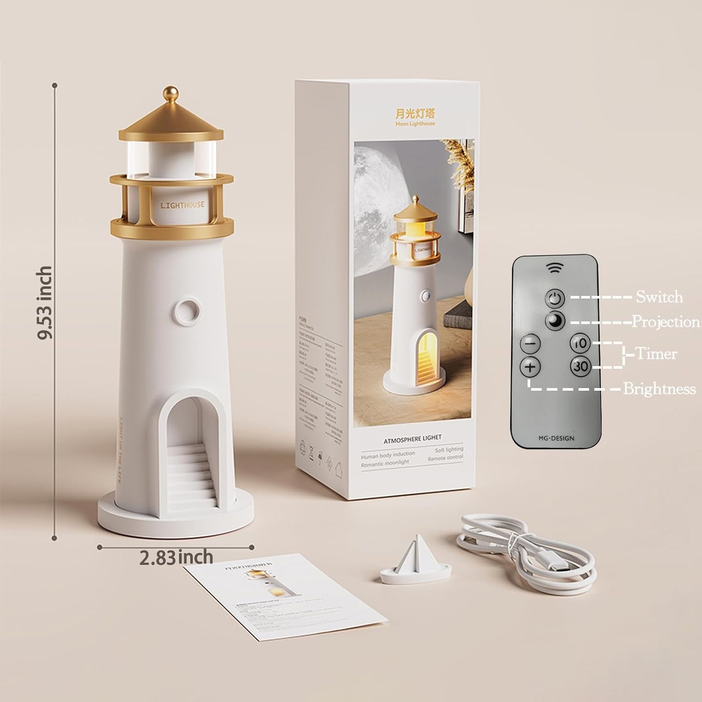 LunaGlow - Instantly Relax & Sleep Better with Calming Moonlight