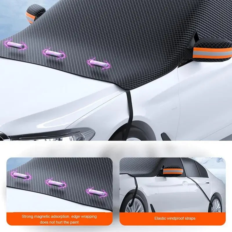 ShieldPro™ Magnetic Windshield Sunshade Cover