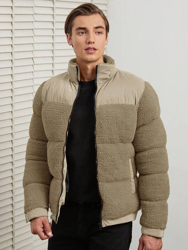 Relaxed Fit Forest Green Jacket with Adjustable Hood