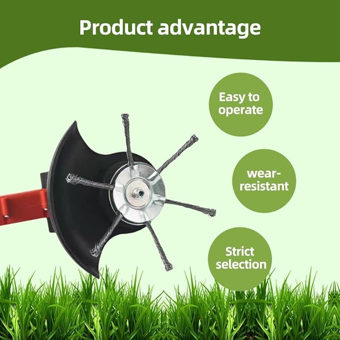WeedWhirl™ - Precision Grass Trimmer for Easy Lawn Care