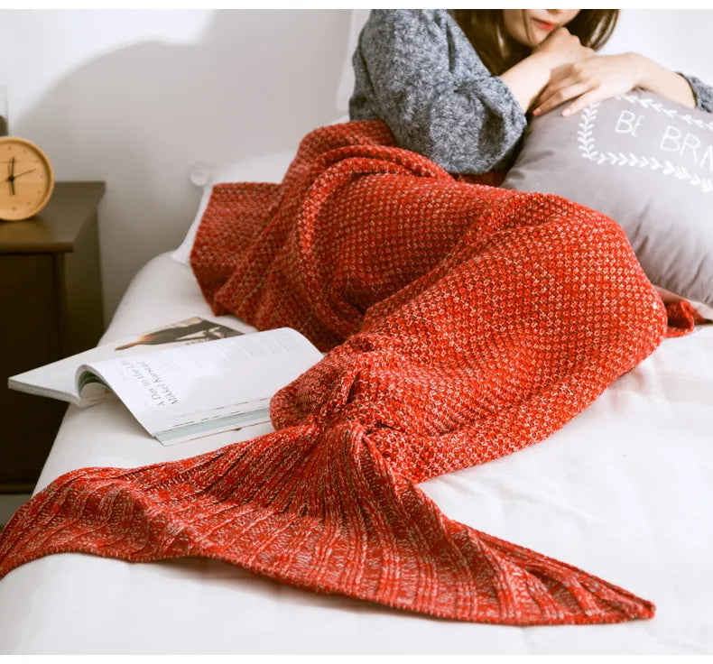 MermaidDream™ - Cozy Kids’ Mermaid Blanket