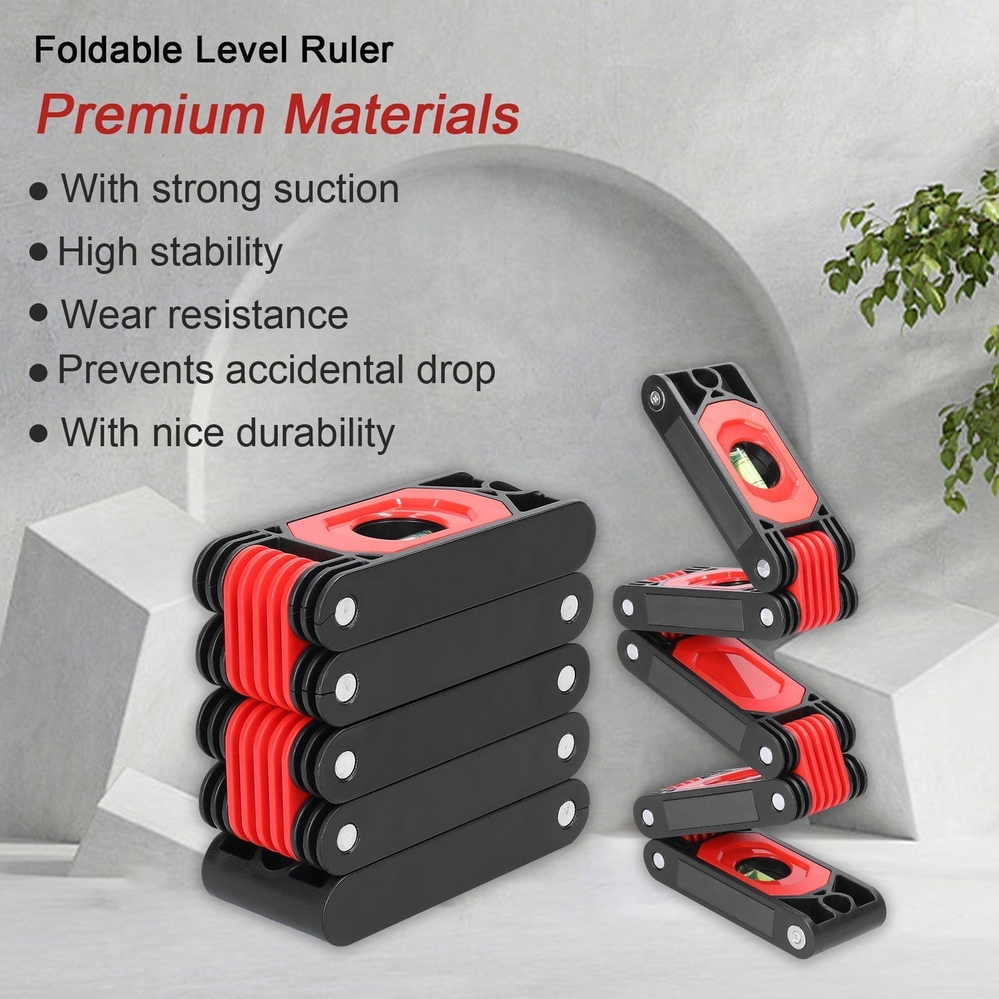 Multifunctional Folding Spirit Level for Precise DIY Projects