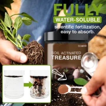 EarthGlow™ - Soil Activated Garden Treasure Enhancer