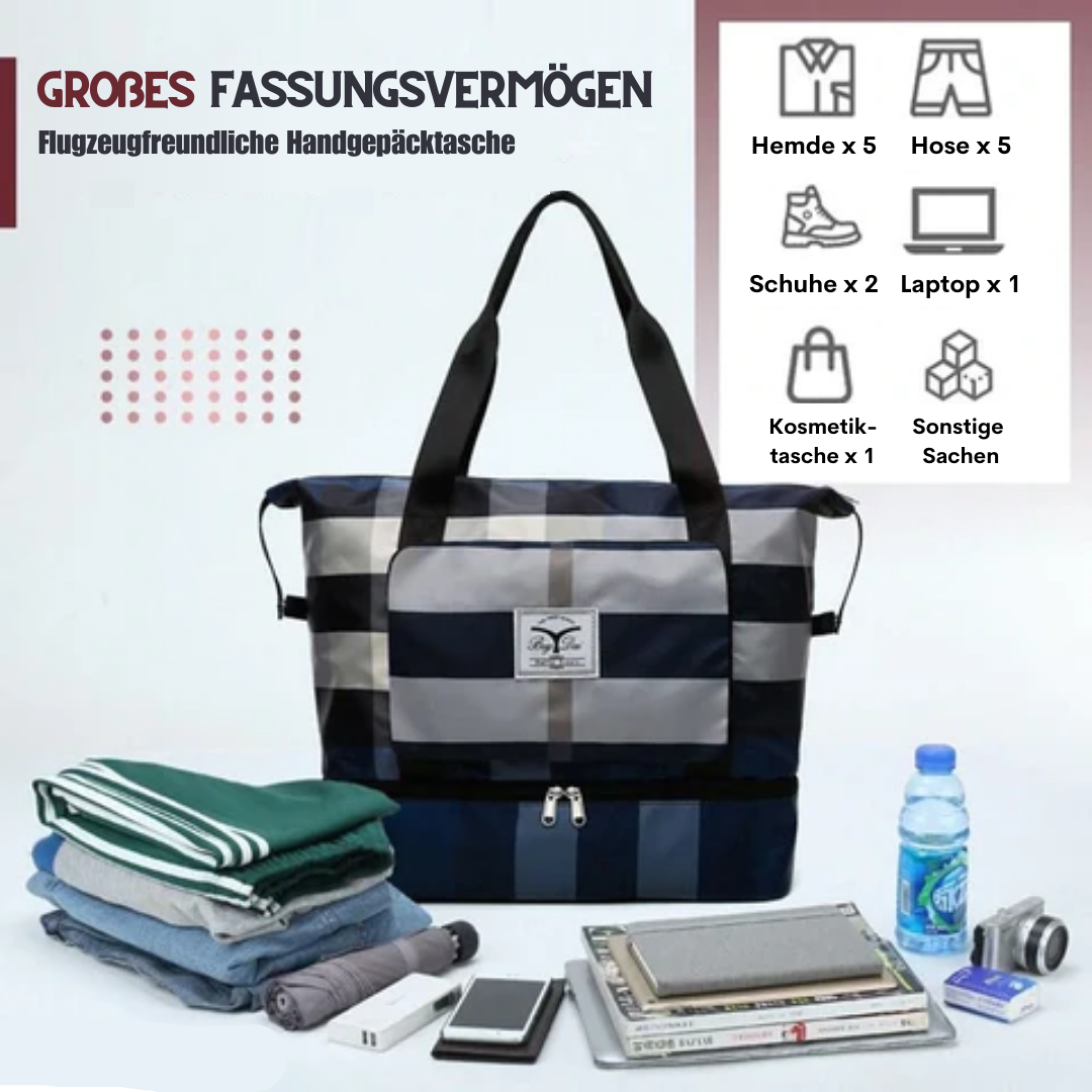 PackFlex - Never Run Out of Space with Expandable Travel Bag
