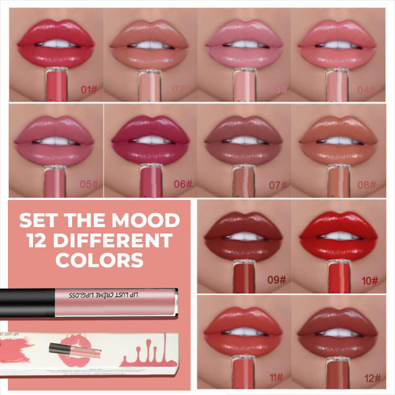 LumiLuxe - All-Day Waterproof, Fade-Proof, Ultra-Hydrating Lip Gloss