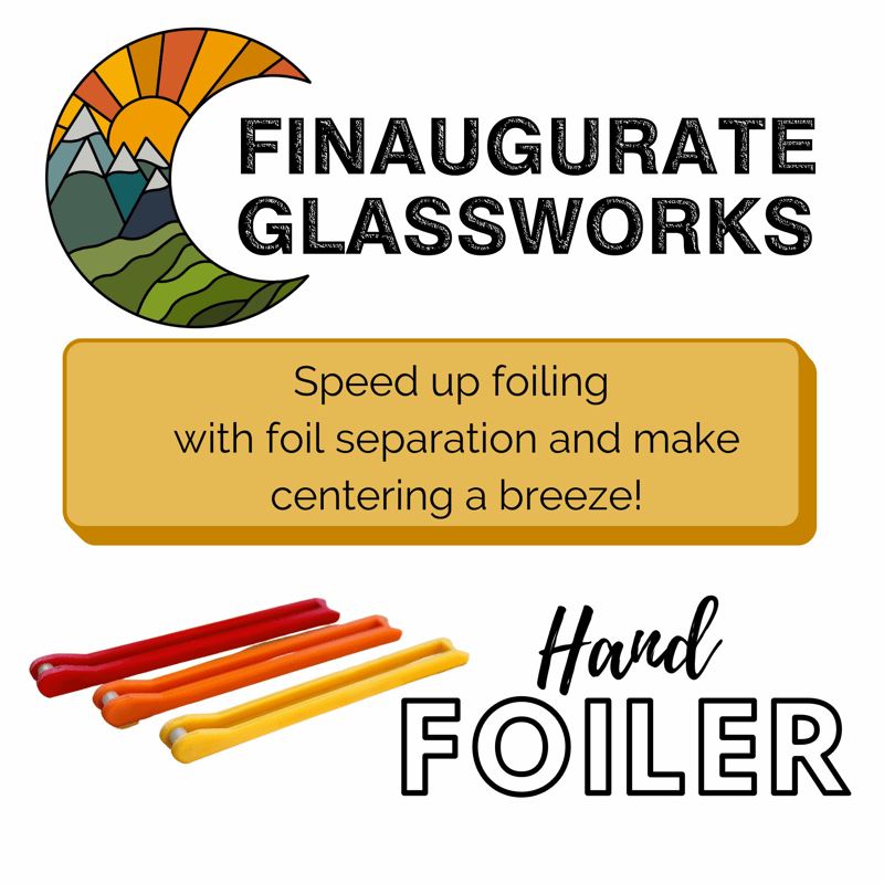 FoilEase™ - Stained Glass Art Hand Foiler