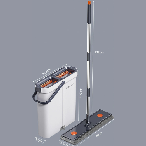 CleanPro 360° Hands-Free Mop & Wringer Bucket Kit