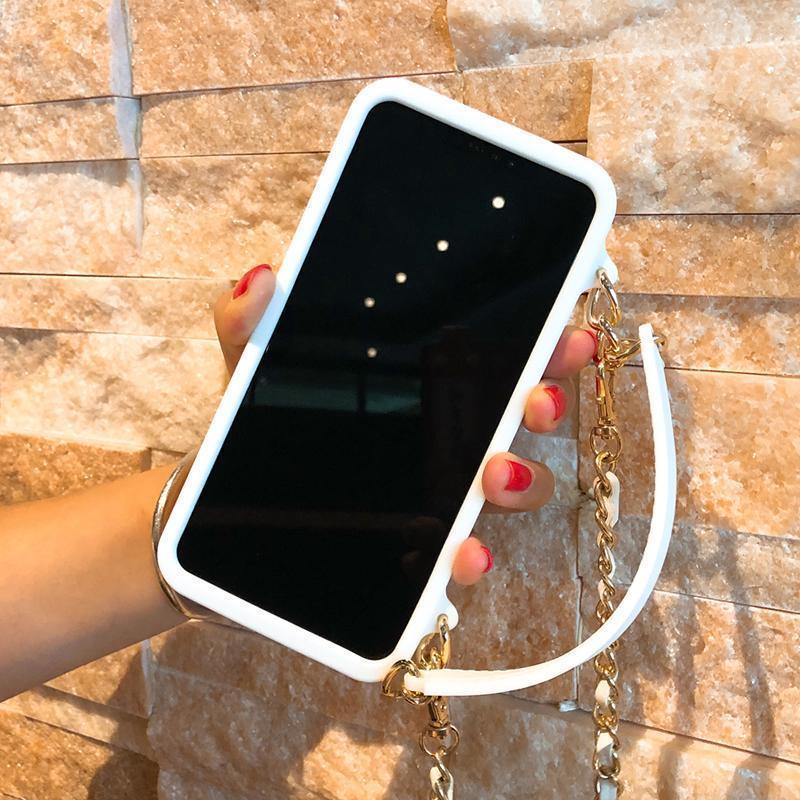 Chic Chain Strap Handbag Phone Case