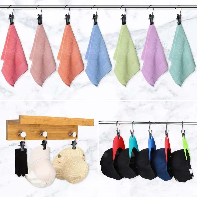 Clipzy™ - Compact Travel Clothes Hanger Clips