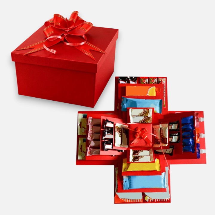 MemoryNest™ - Creative Gift Explosion Box for Photos & Treats