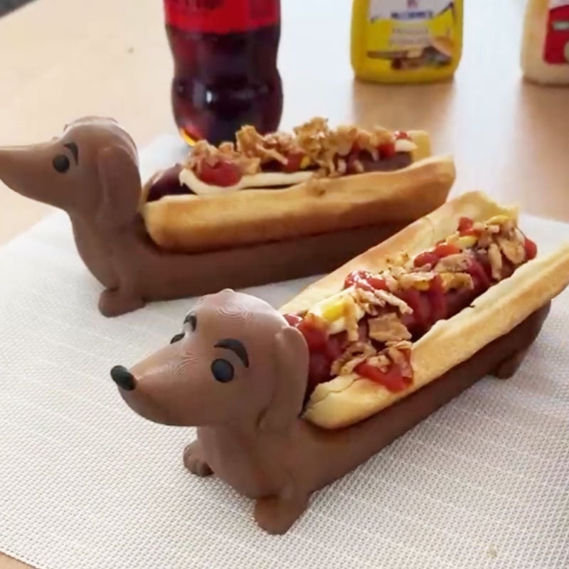 Cute Dachshund Dog Decorative Serving Tray