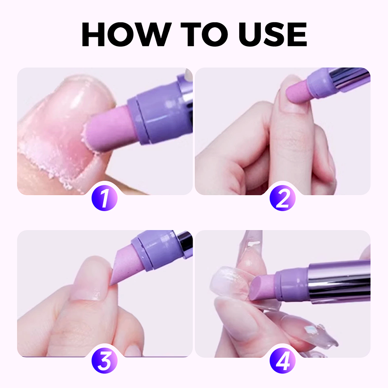 3-in-1 Nail Care Pen for Smooth, Shiny Nails