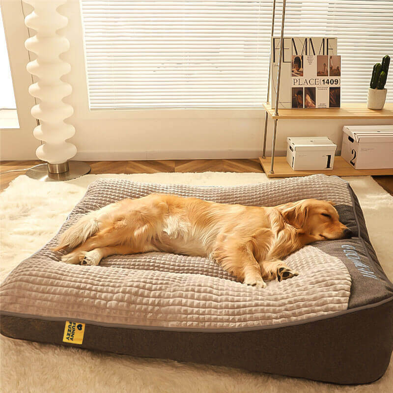 GoodNight™ - Cozy Plush Dog Cushion Bed