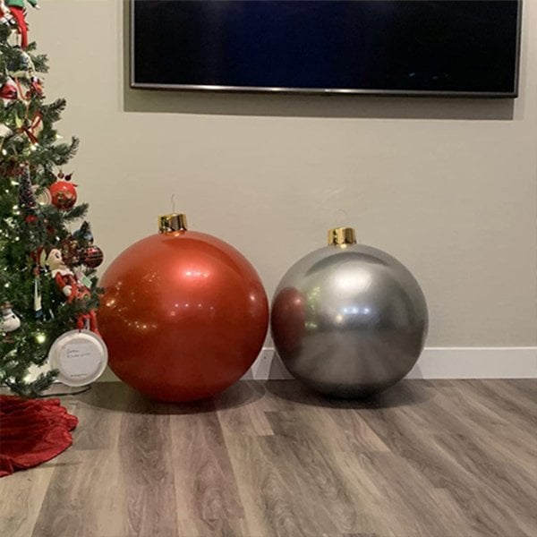 CozyNest™ - Festive Inflatable Christmas Ornament Ball