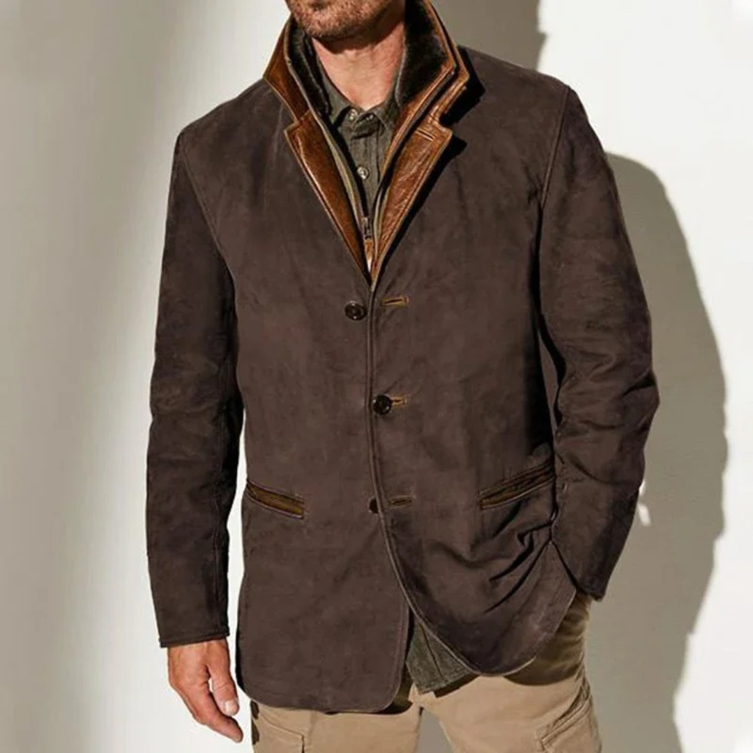 Retro Inspired Vintage Wool Blend Jacket