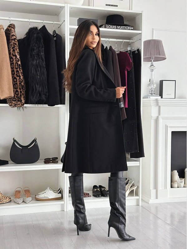 Elegant Women's Long Winter Coat