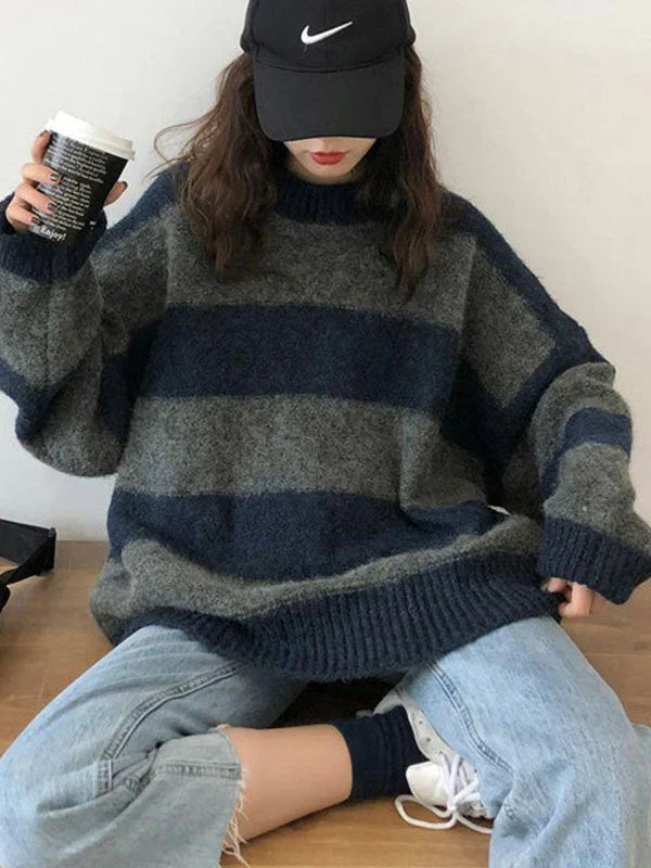 Cozy Elegant Oversized Knit Sweater for Women