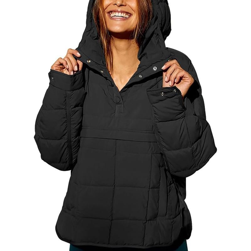 Quilted Lightweight Oversized Puffer Jacket