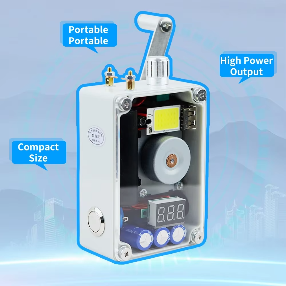 PowerPulse - Instant Light and Phone Charge Anywhere, No Batteries Needed