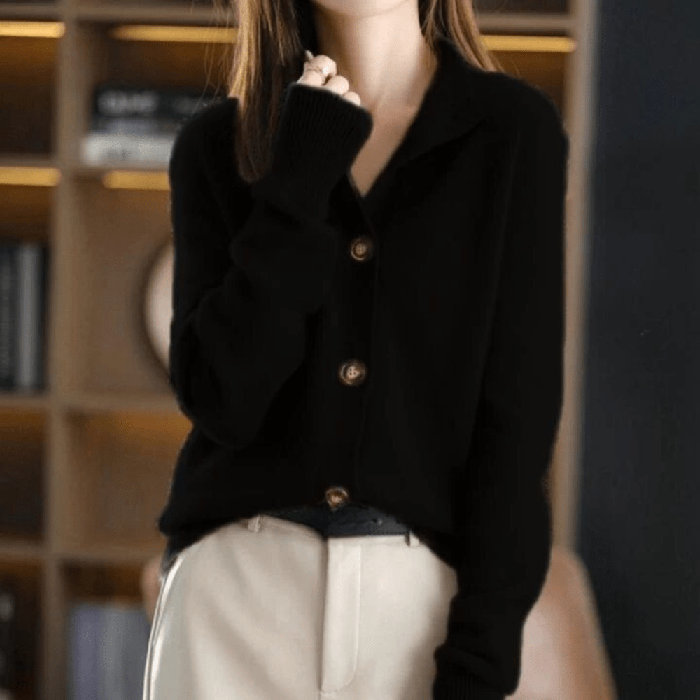 Cozy Cashmere Knit Cardigan