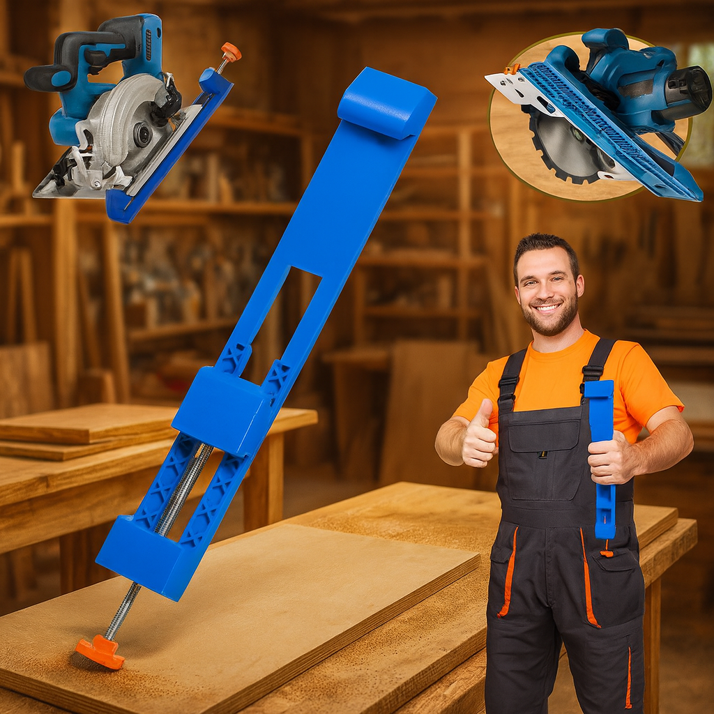 TrueCut™ Adjustable Base Guide for Precise Woodworking