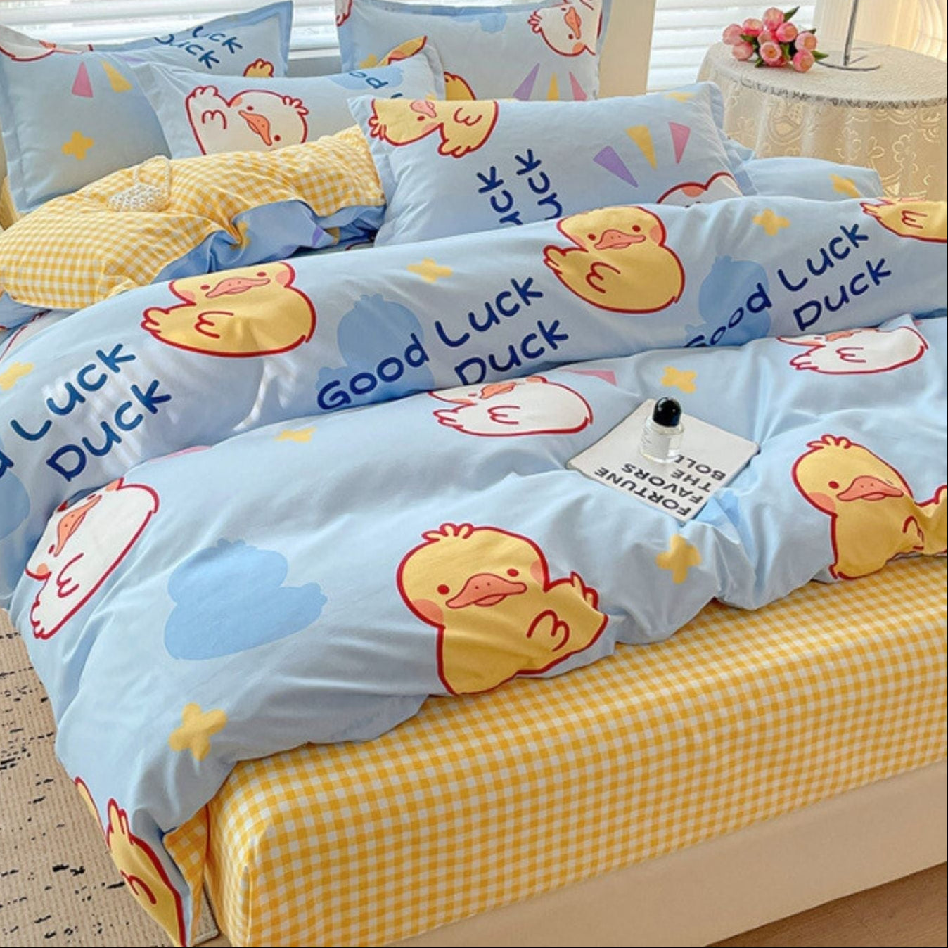CottonNest™ - Soft Cotton Bedding Set for Mother & Baby